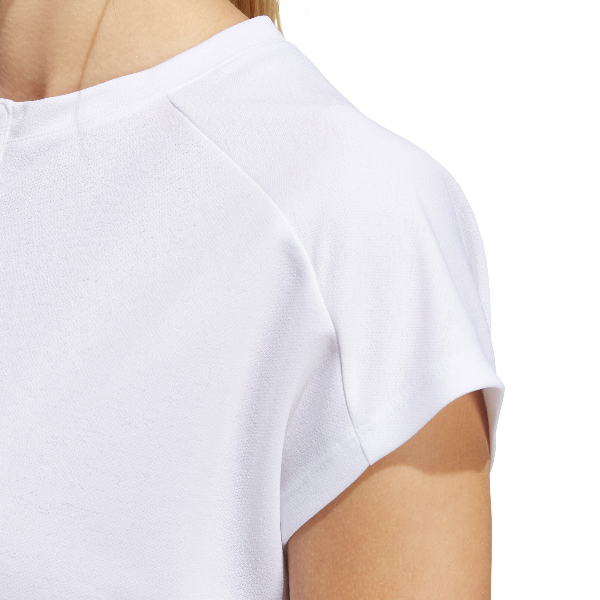 Essentials Short Sleeve Collarless Polo Shirt