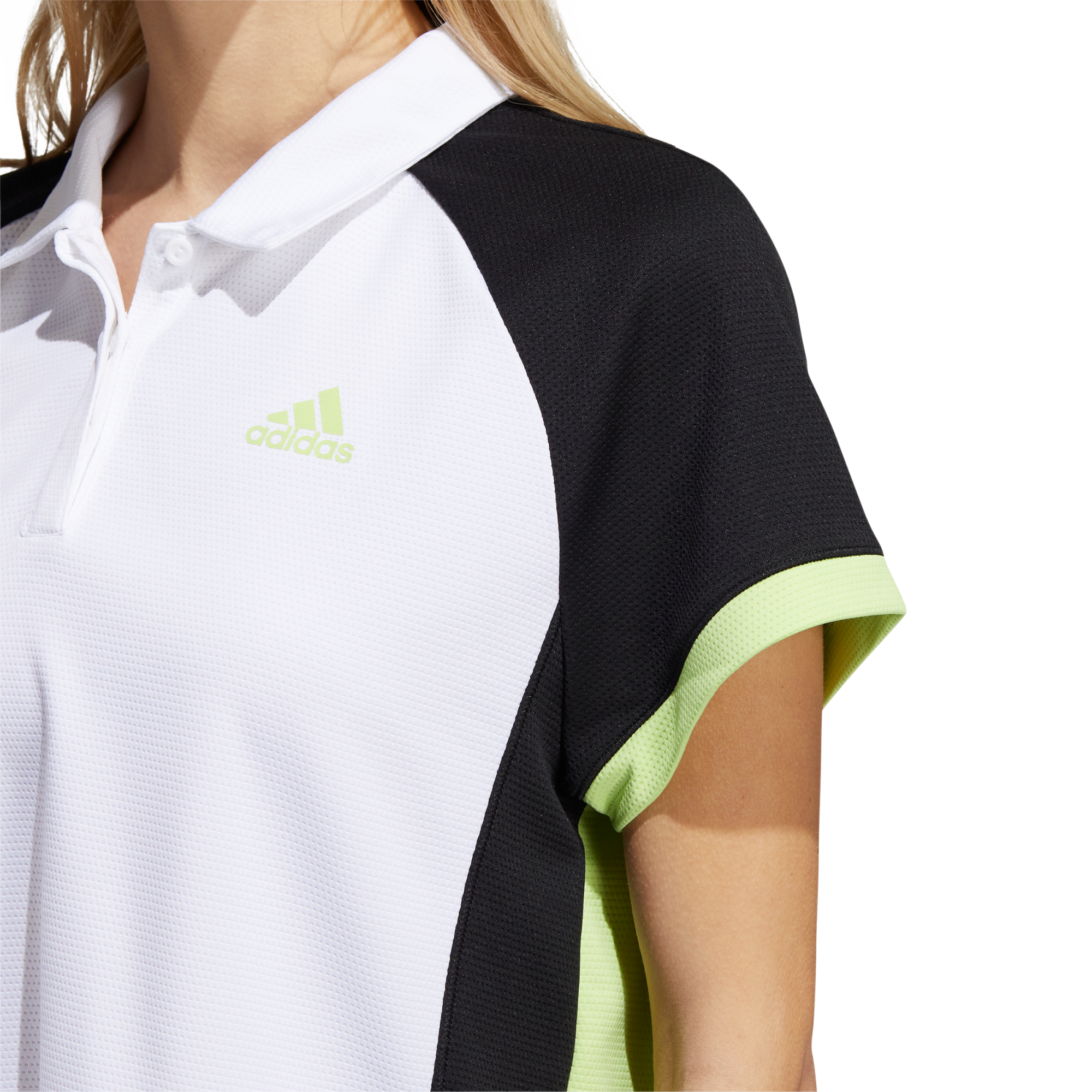 Primegreen Colorblock Women's Short Sleeve Golf Polo Shirt