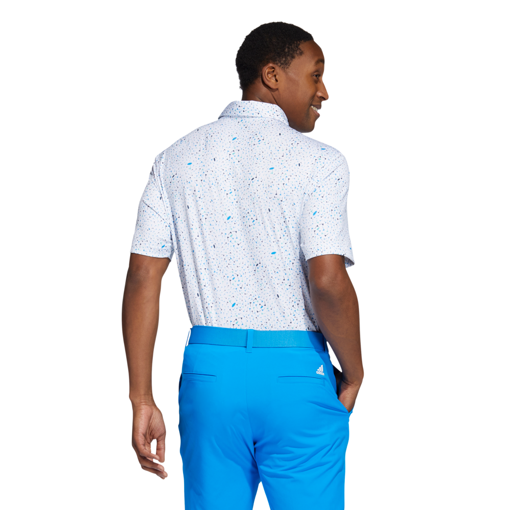 Flag Print Primeblue Polo