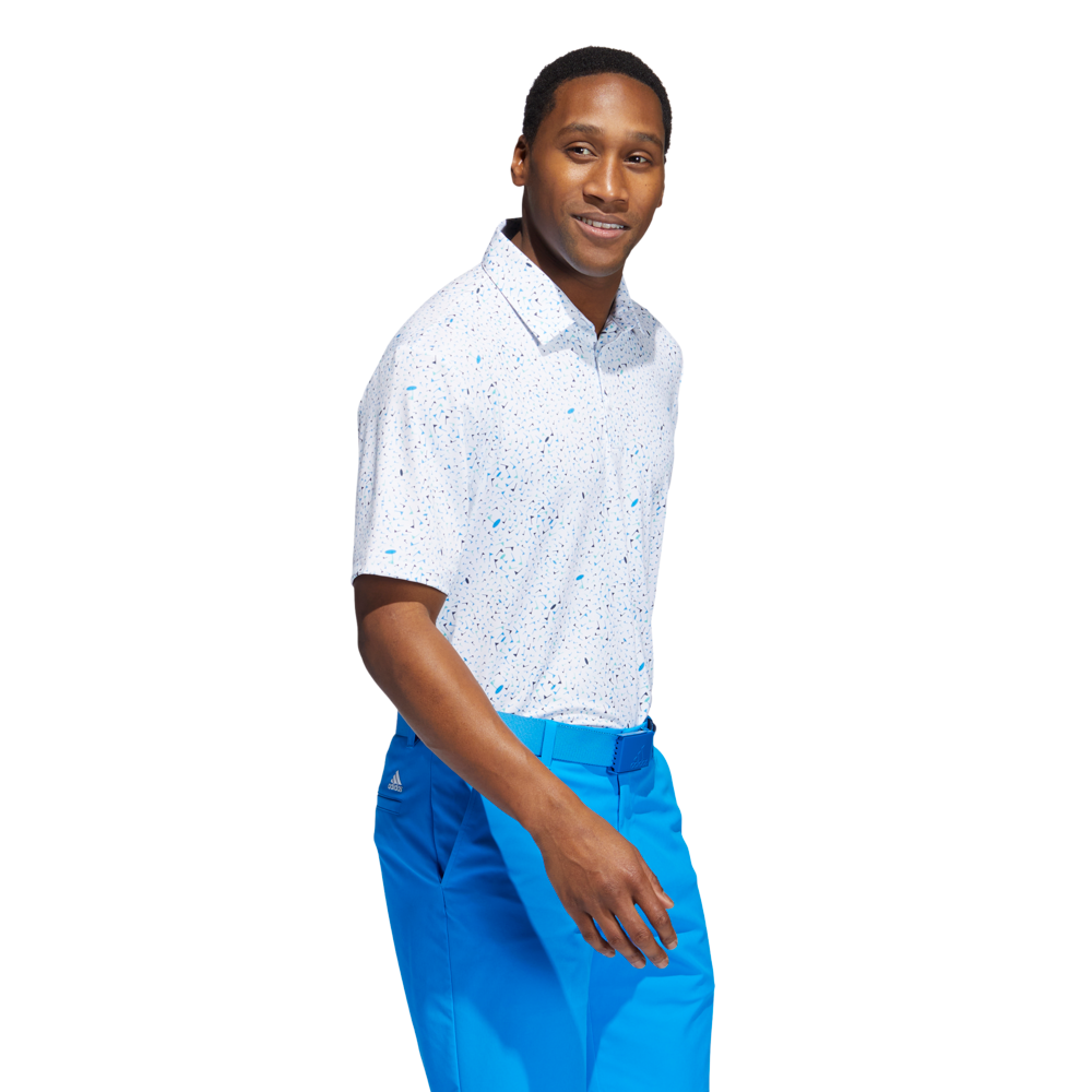 Flag Print Primeblue Polo