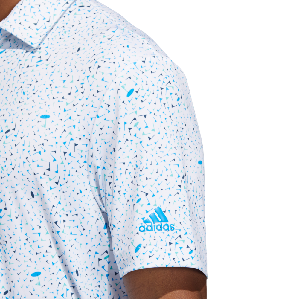 Flag Print Primeblue Polo