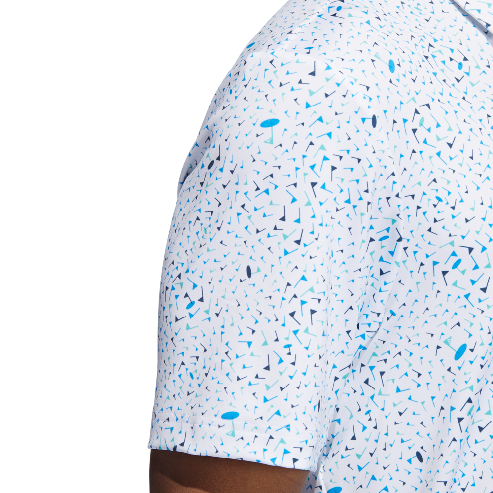 Flag Print Primeblue Polo