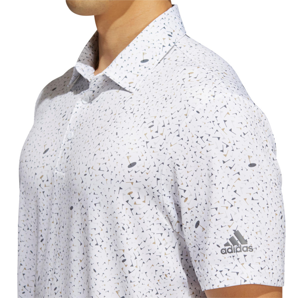 Flag Print Primeblue Polo