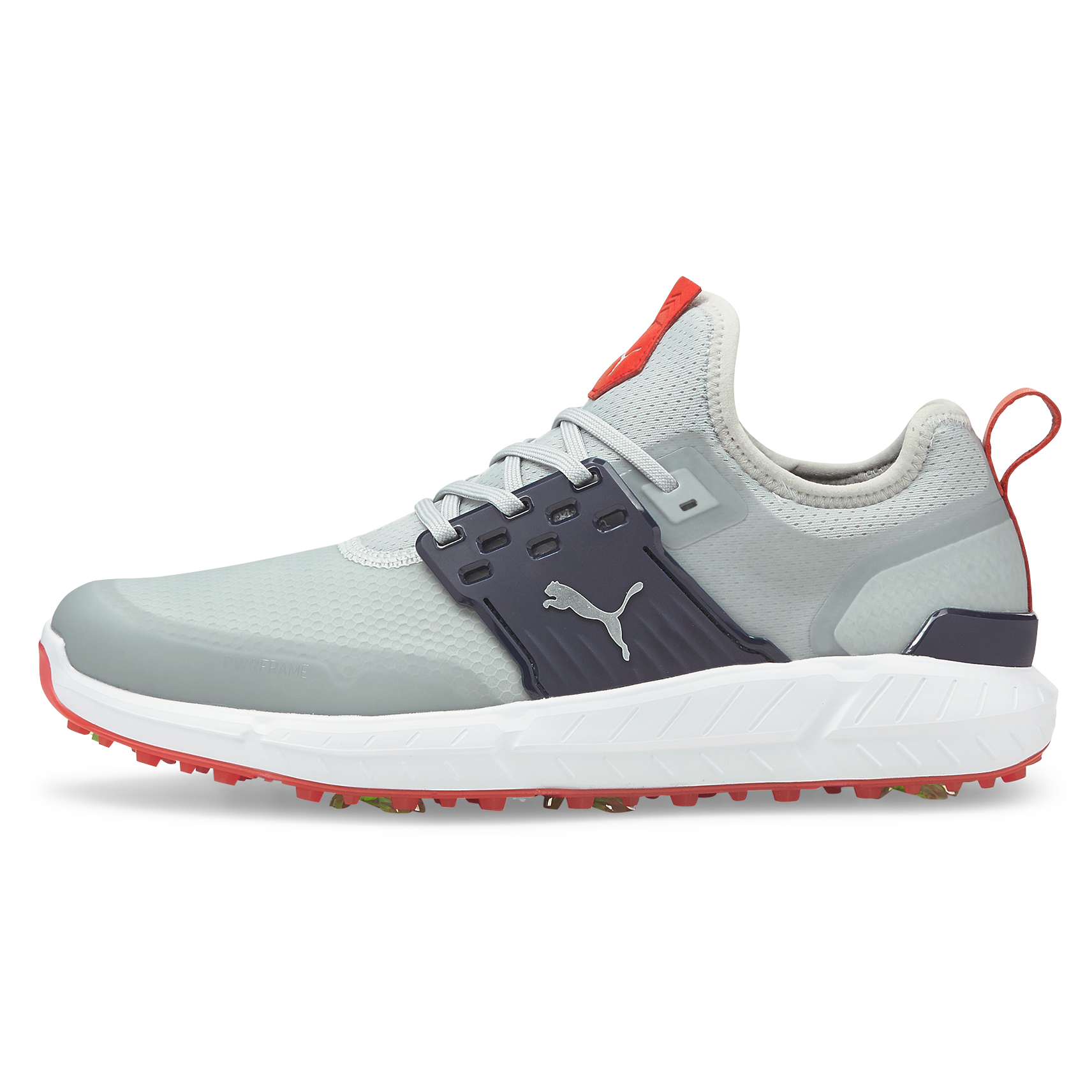 IGNITE Articulate Men's Golf Shoe, Grey/Navy, 8 M - PUMA Spiked