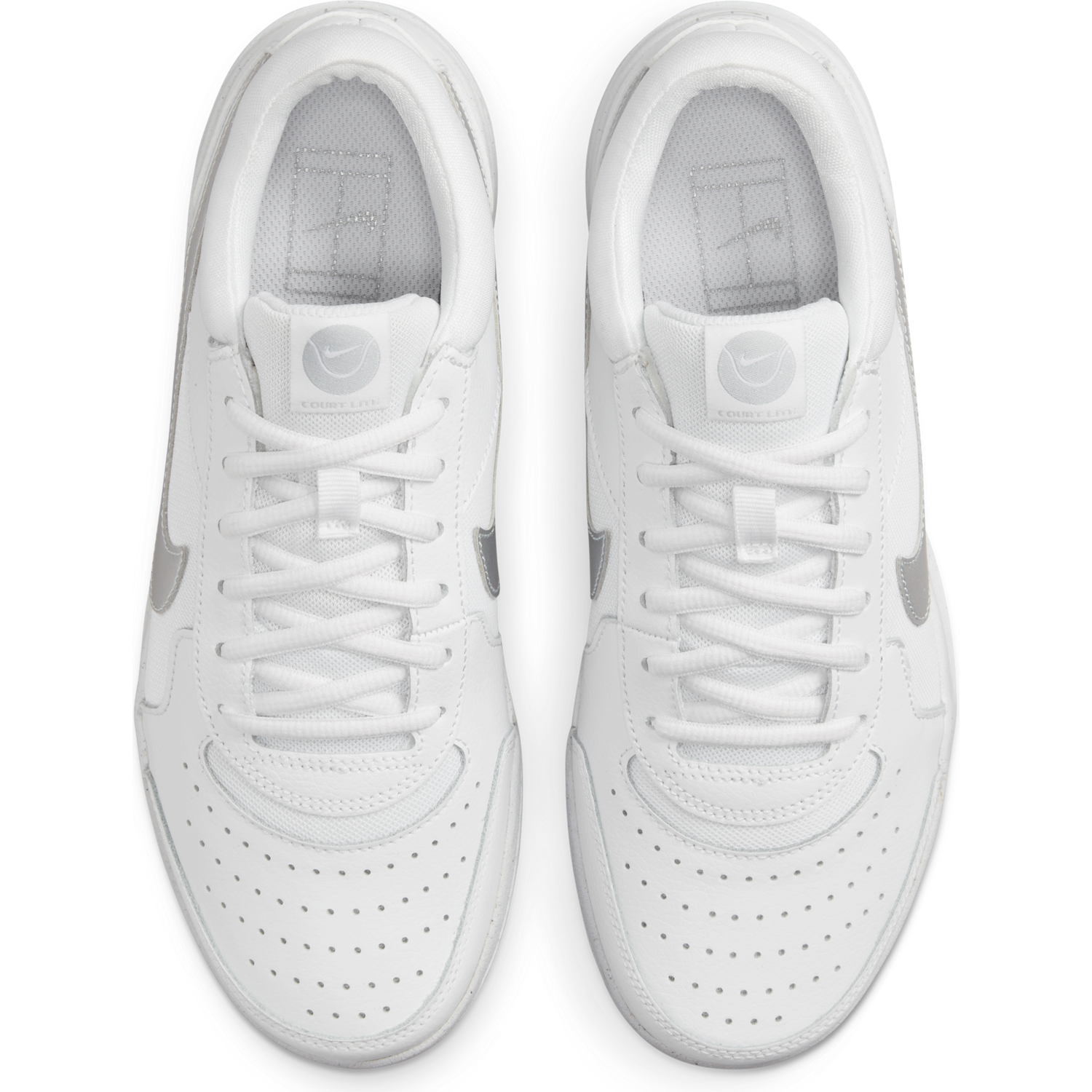 NikeCourt Zoom Lite 3 Women's Tennis Shoes - White/Silver