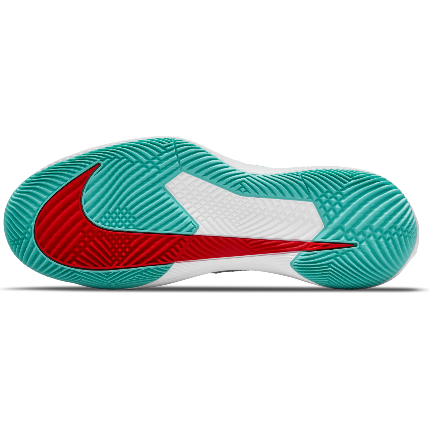 NikeCourt Air Zoom Vapor Pro Women's Hard Court Tennis Shoes - White/Teal