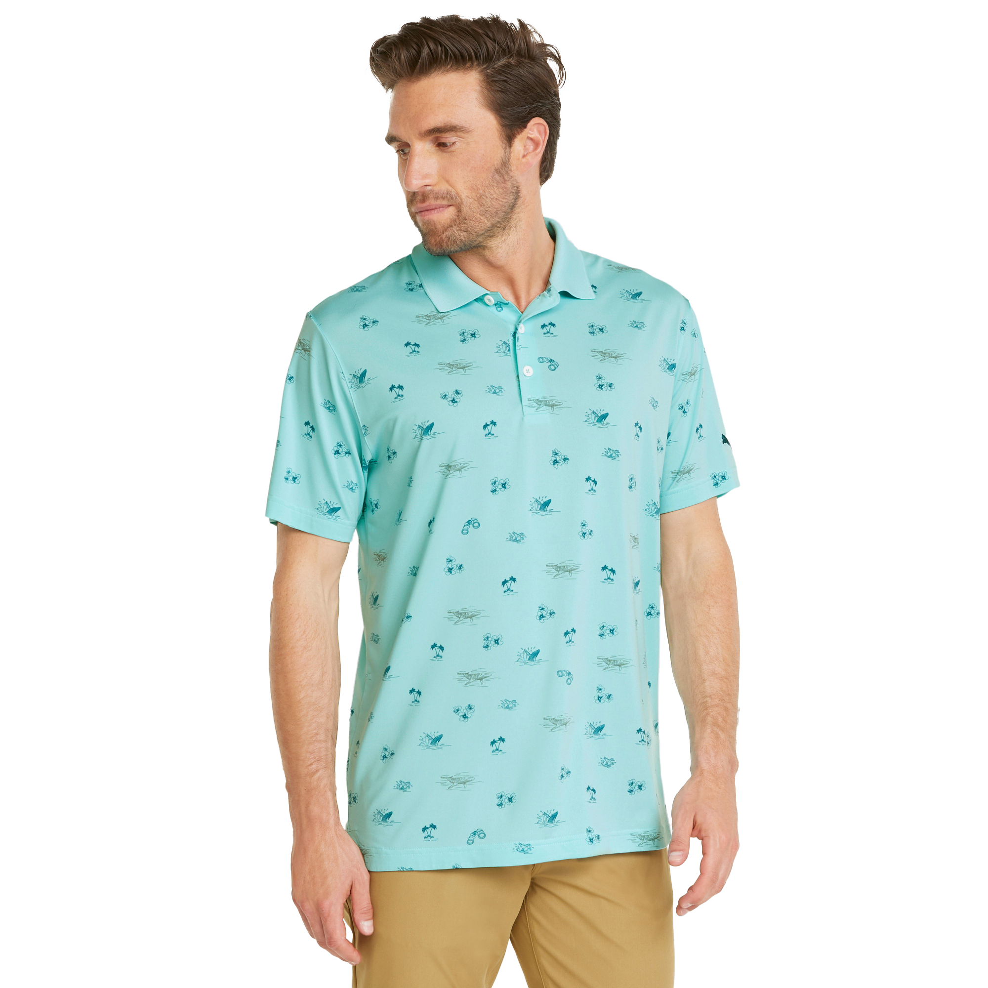 Cloudspun Lahaina Men's Short Sleeve Golf Polo Shirt