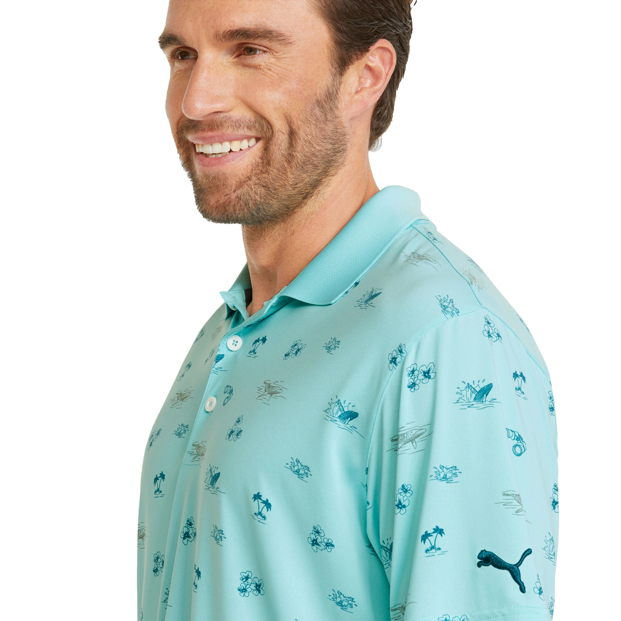 Cloudspun Lahaina Men's Short Sleeve Golf Polo Shirt