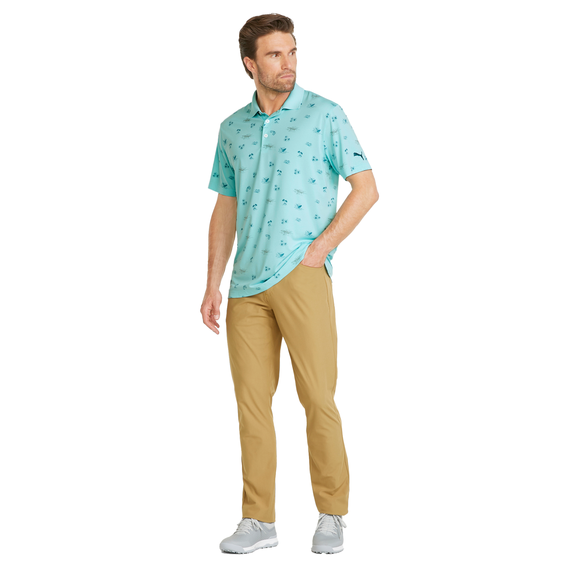 Cloudspun Lahaina Men's Short Sleeve Golf Polo Shirt