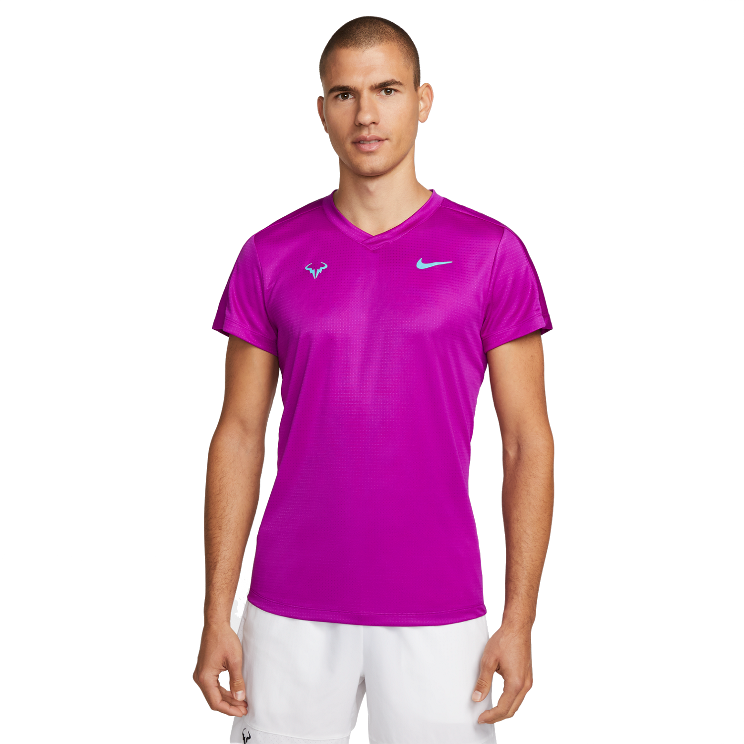 Rafa Challenger Men's Short-Sleeve V-Neck Tee Shirt