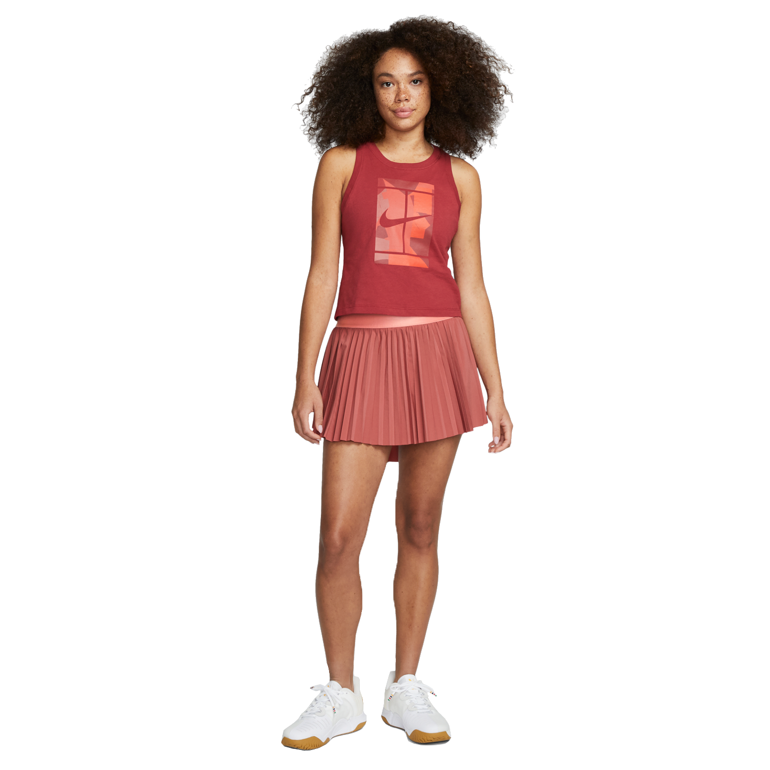 Nike NikeCourt Dri-FIT Advantage Pleated Tennis Skirt W - Black