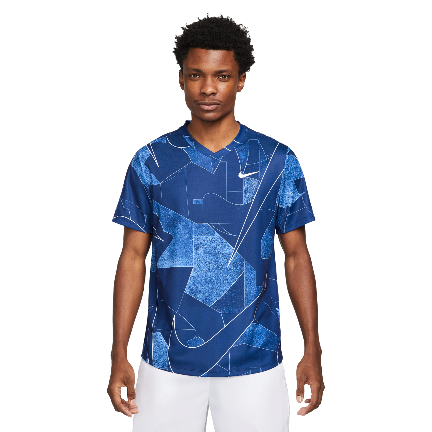 NikeCourt Dri-FIT Victory Men's Printed Tennis Top | PGA