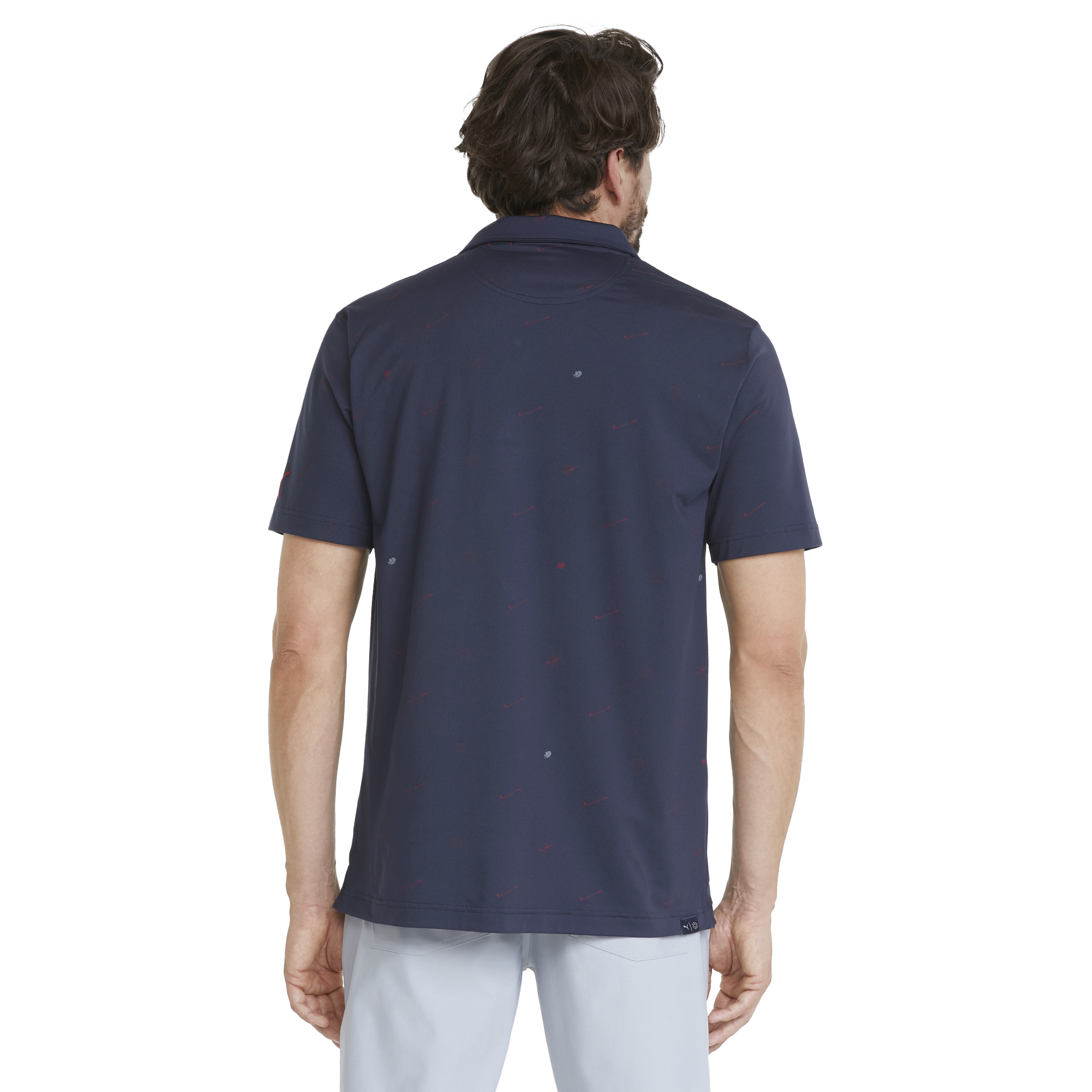 Cloudspun Love US Open Men's Short Sleeve Golf Polo Shirt