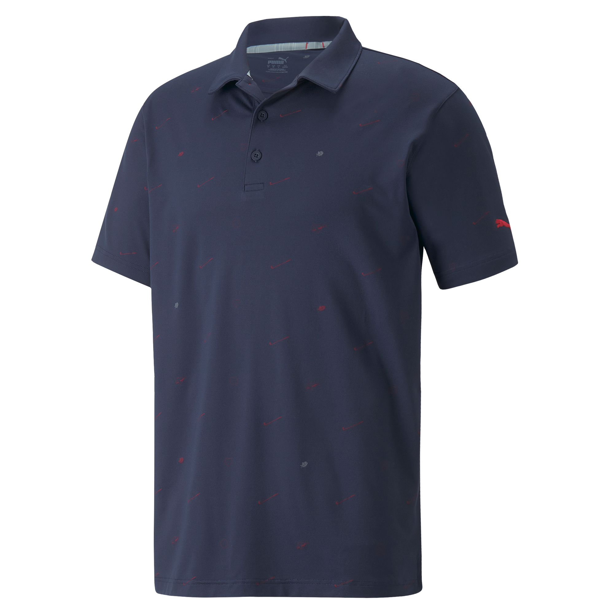 Cloudspun Love US Open Men's Short Sleeve Golf Polo Shirt