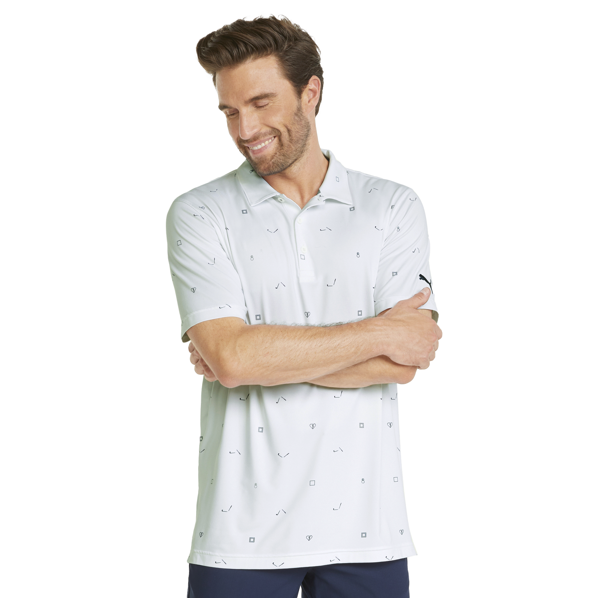 CLOUDSPUN H8 Men's Short Sleeve Golf Polo Shirt