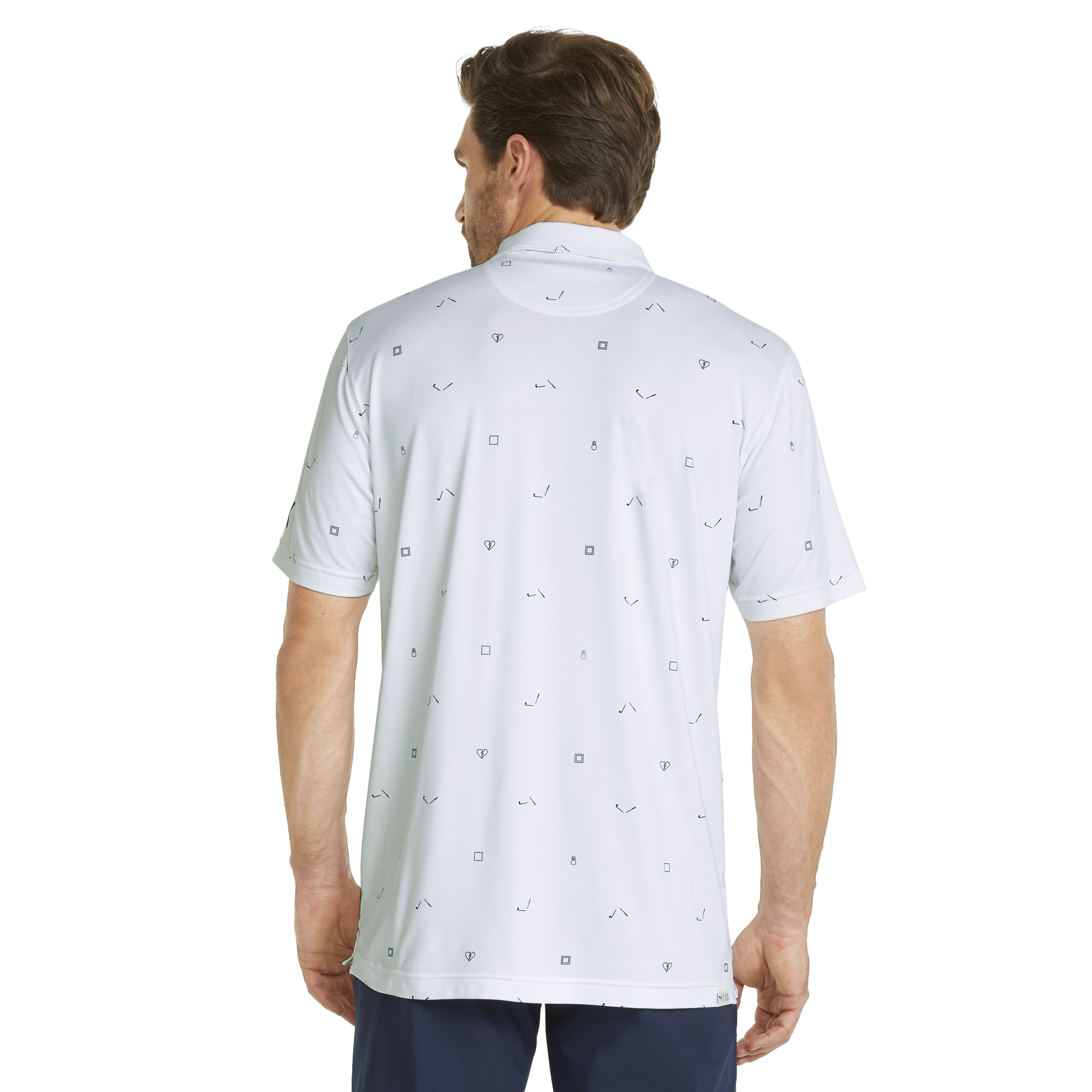 CLOUDSPUN H8 Men's Short Sleeve Golf Polo Shirt