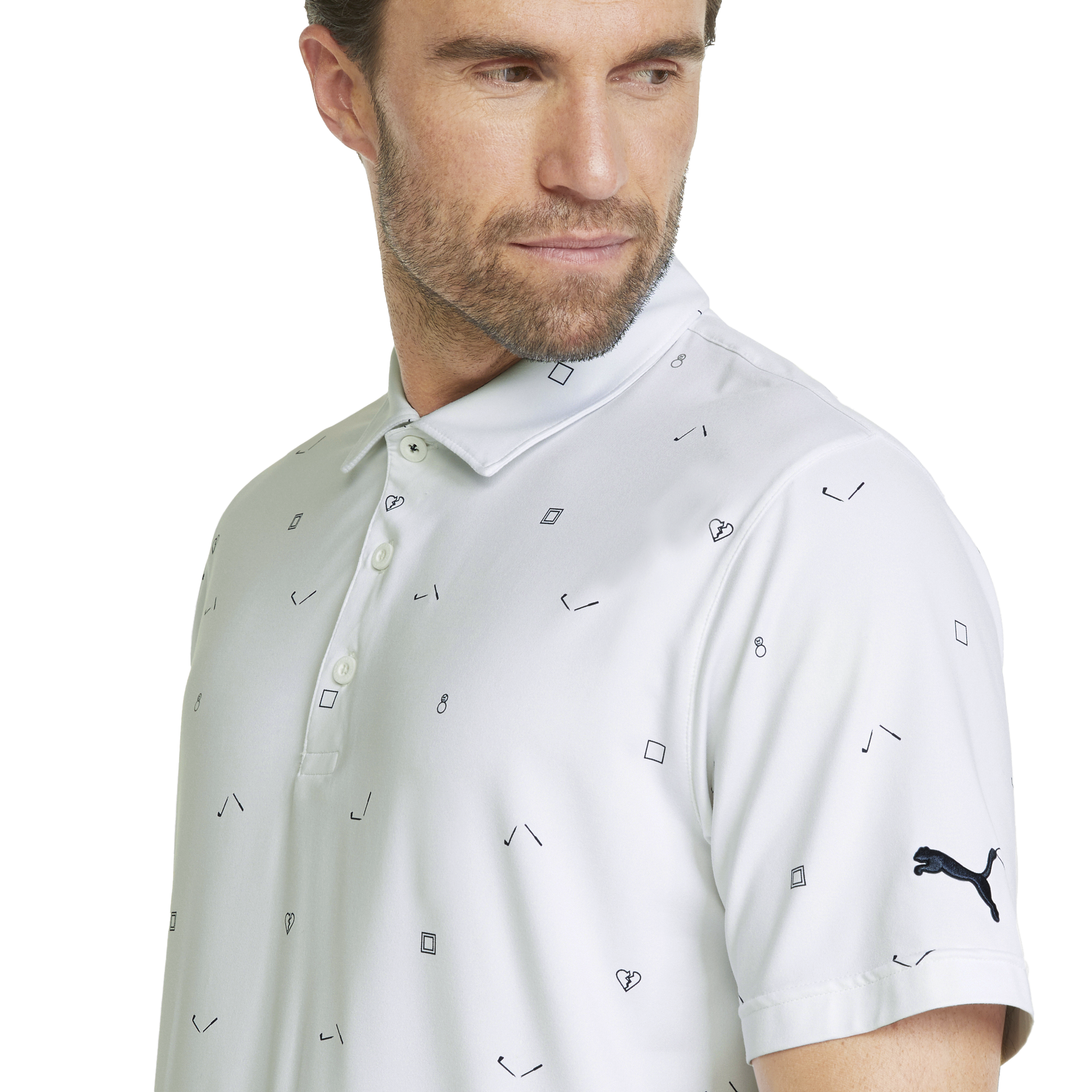 CLOUDSPUN H8 Men's Short Sleeve Golf Polo Shirt