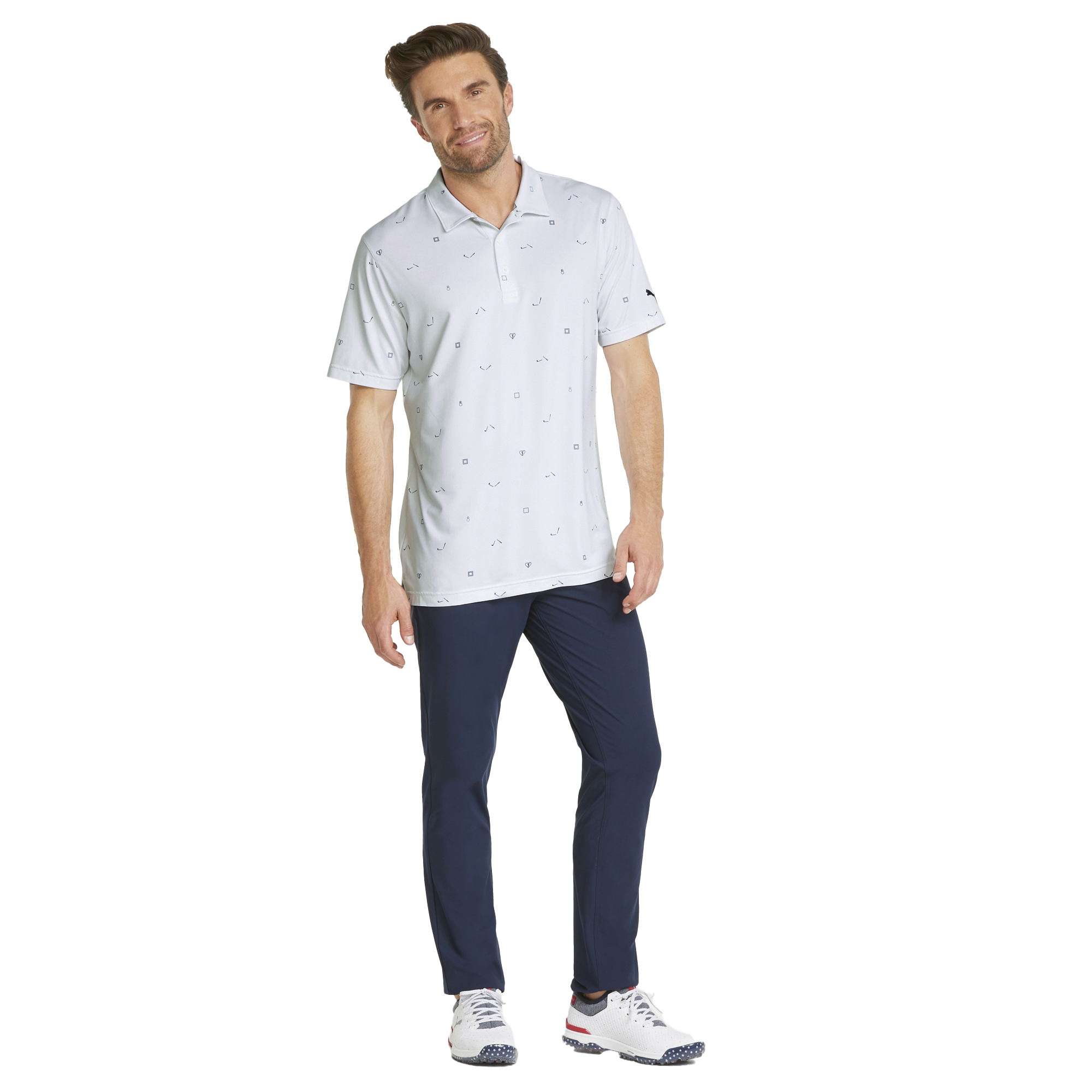 CLOUDSPUN H8 Men's Short Sleeve Golf Polo Shirt