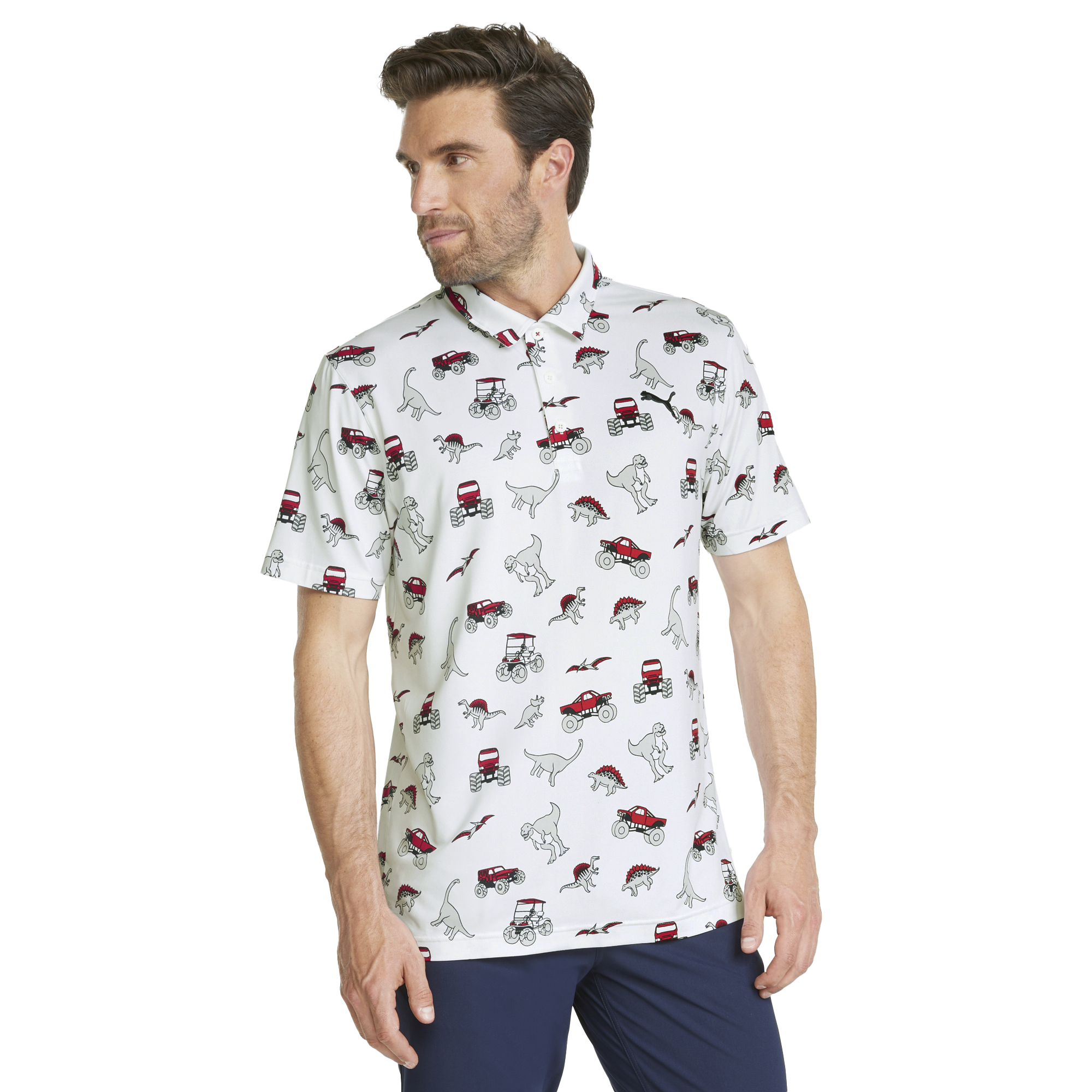 CLOUDSPUN Dino-Mite Golf Polo