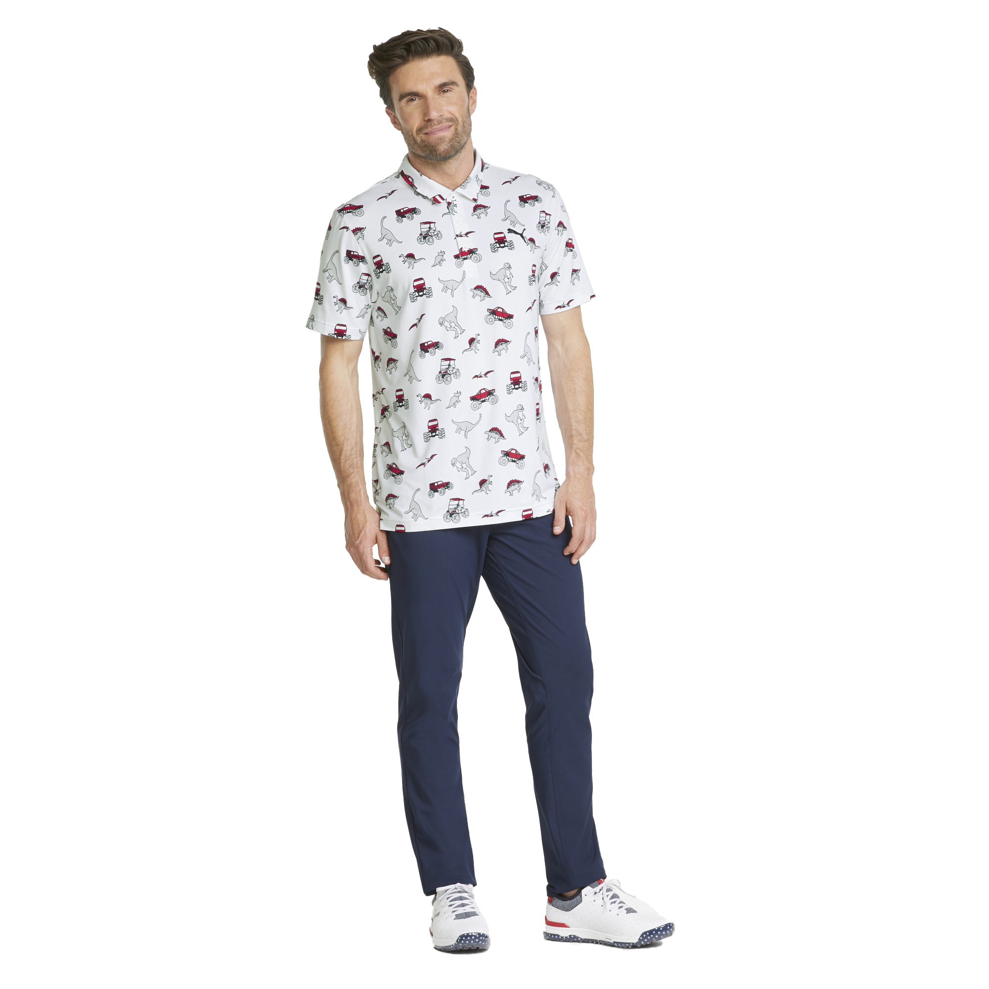CLOUDSPUN Dino-Mite Golf Polo