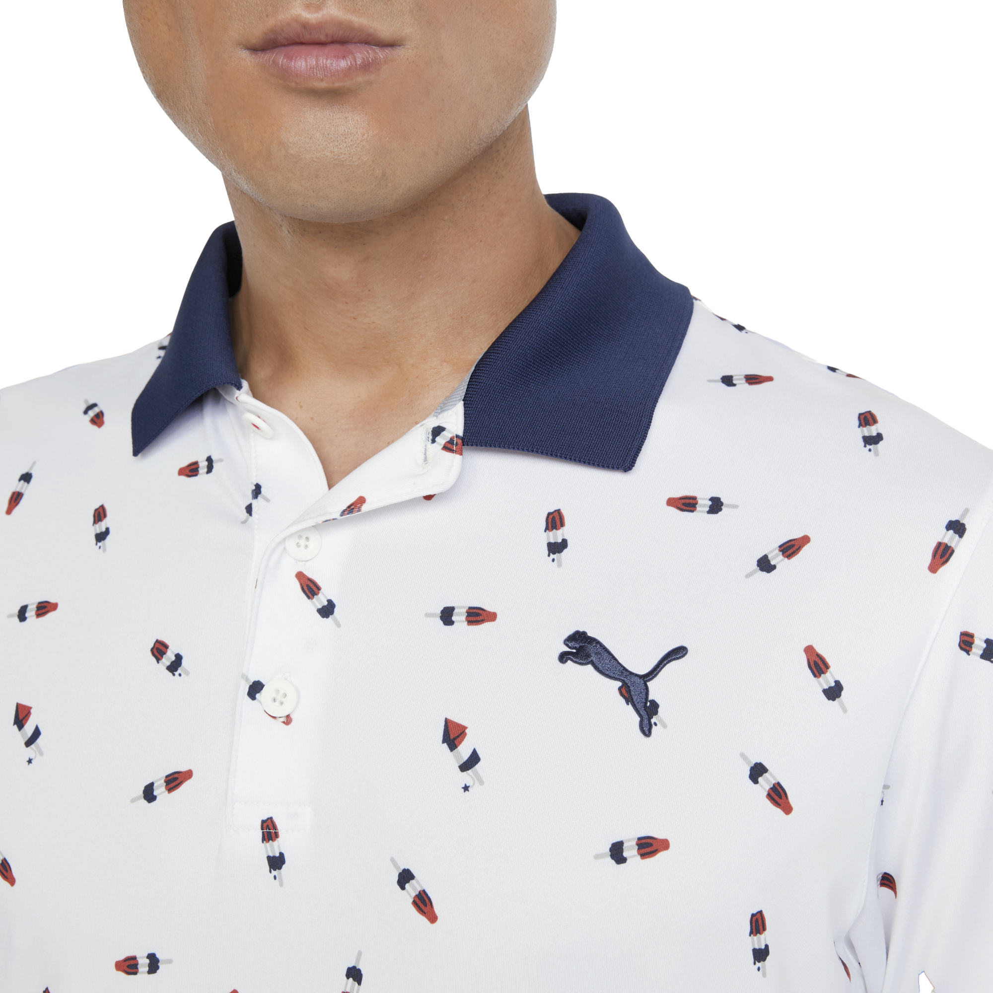 CLOUDSPUN Popsi-Cool Men's Short Sleeve Golf Polo Shirt
