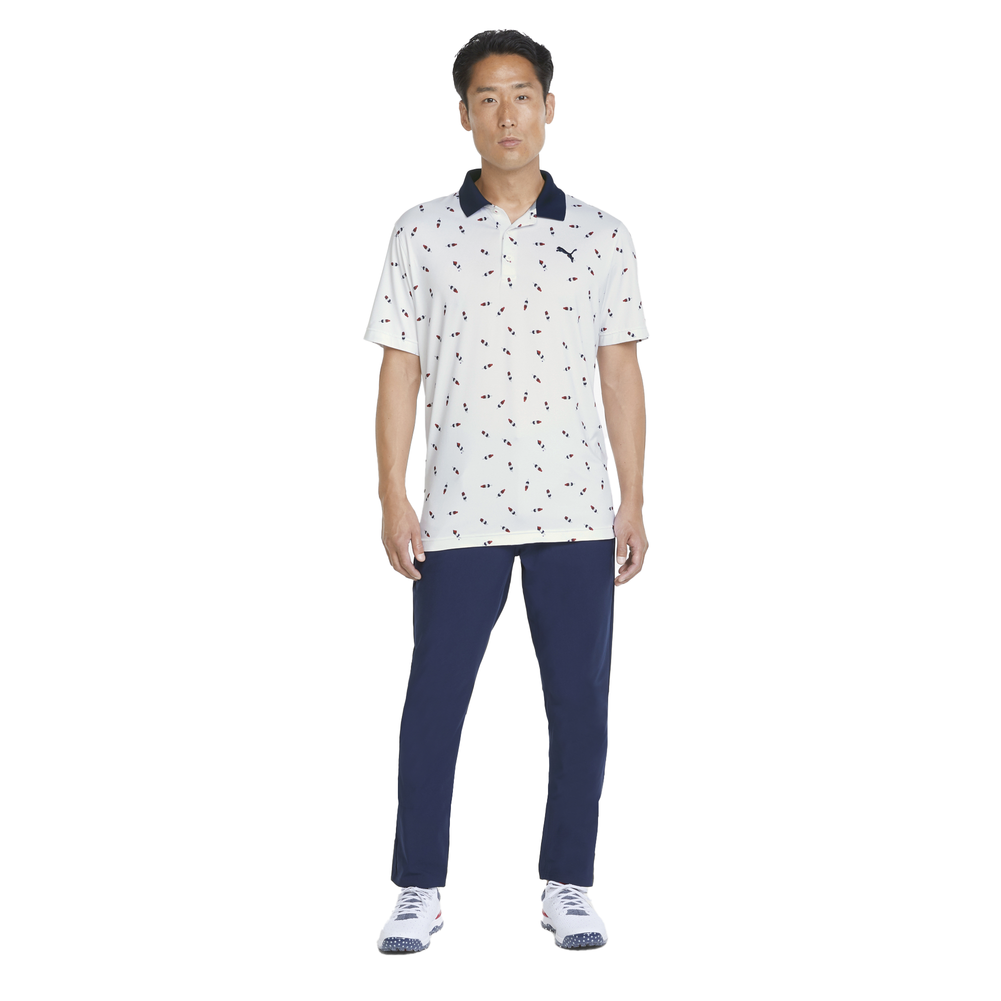 CLOUDSPUN Popsi-Cool Men's Short Sleeve Golf Polo Shirt
