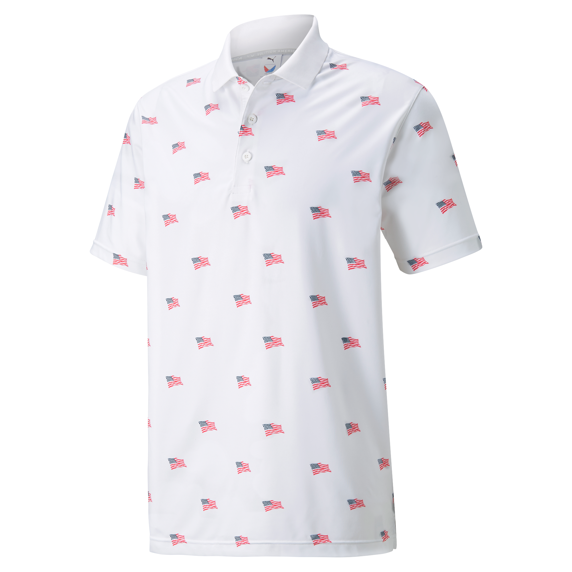 Volition Flags Men's Short Sleeve Golf Polo Shirt