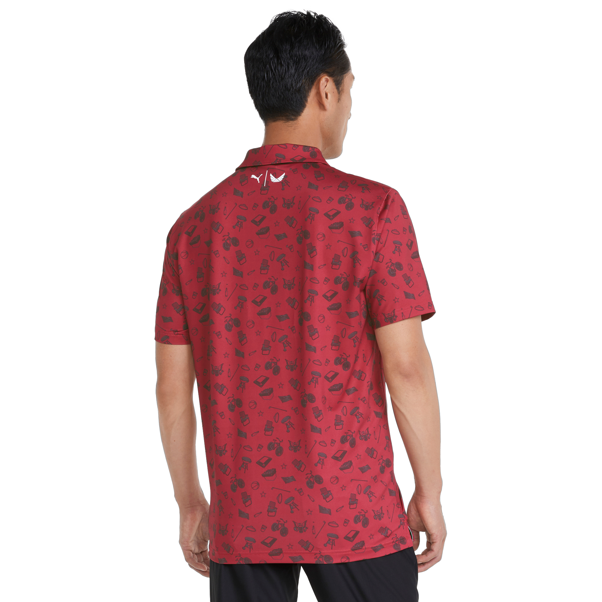 Volition Block Party Men's Short Sleeve Golf Polo Shirt