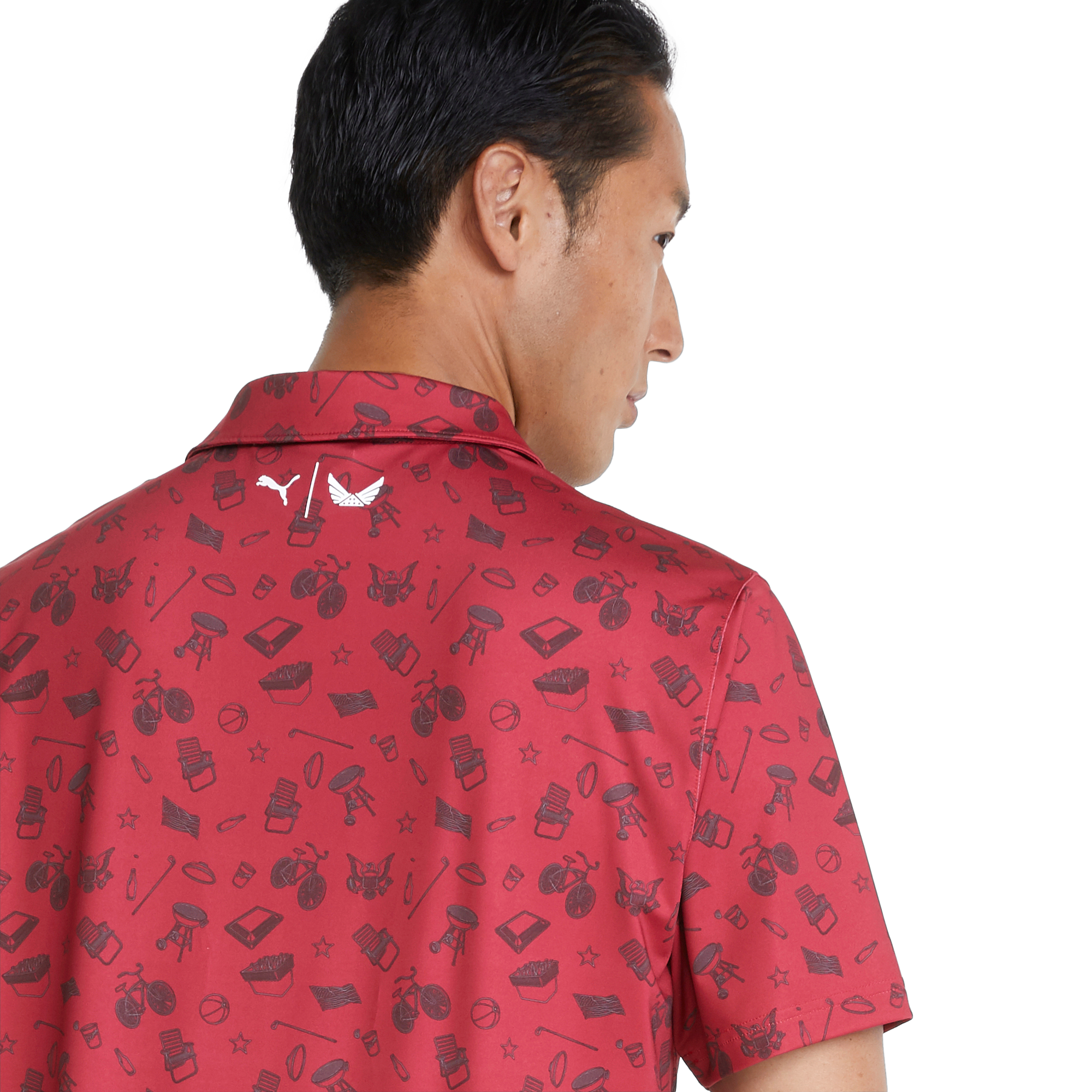 Volition Block Party Men's Short Sleeve Golf Polo Shirt