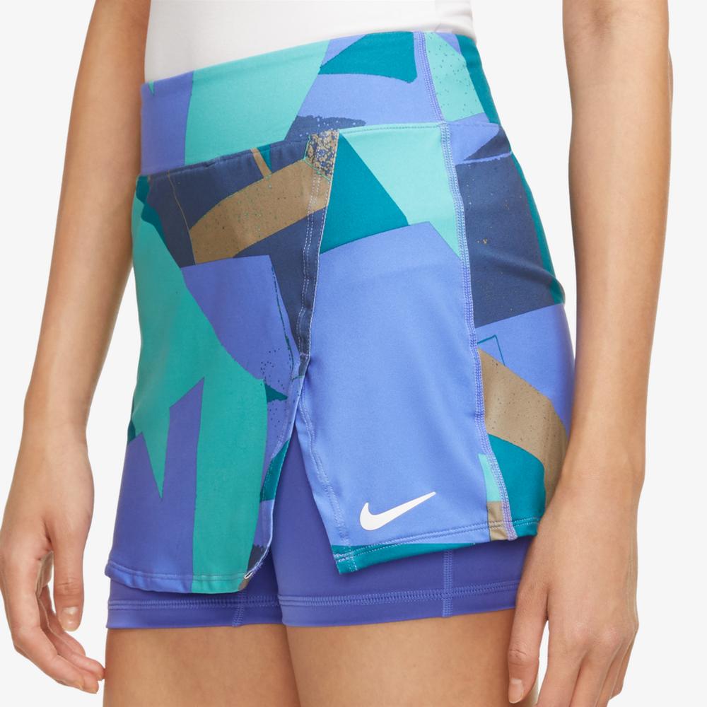 NikeCourt Victory Faux Wrap Printed 12" Skirt