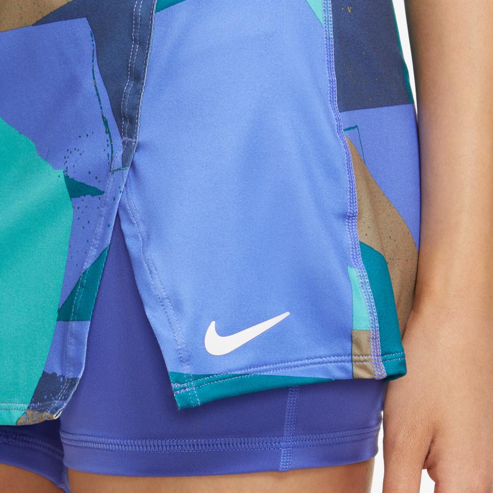 NikeCourt Victory Faux Wrap Printed 12" Skirt