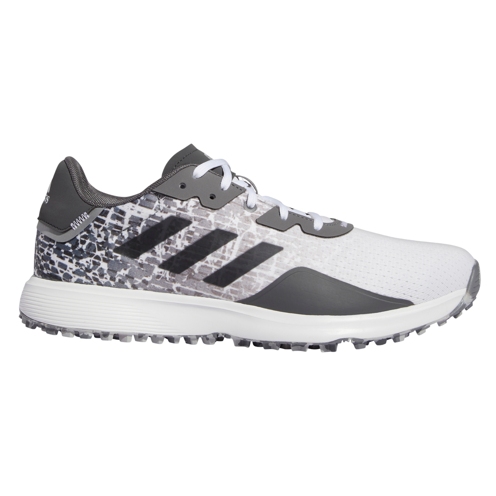S2G Men's Golf Shoe, White/Grey, 9 M - adidas Spikeless
