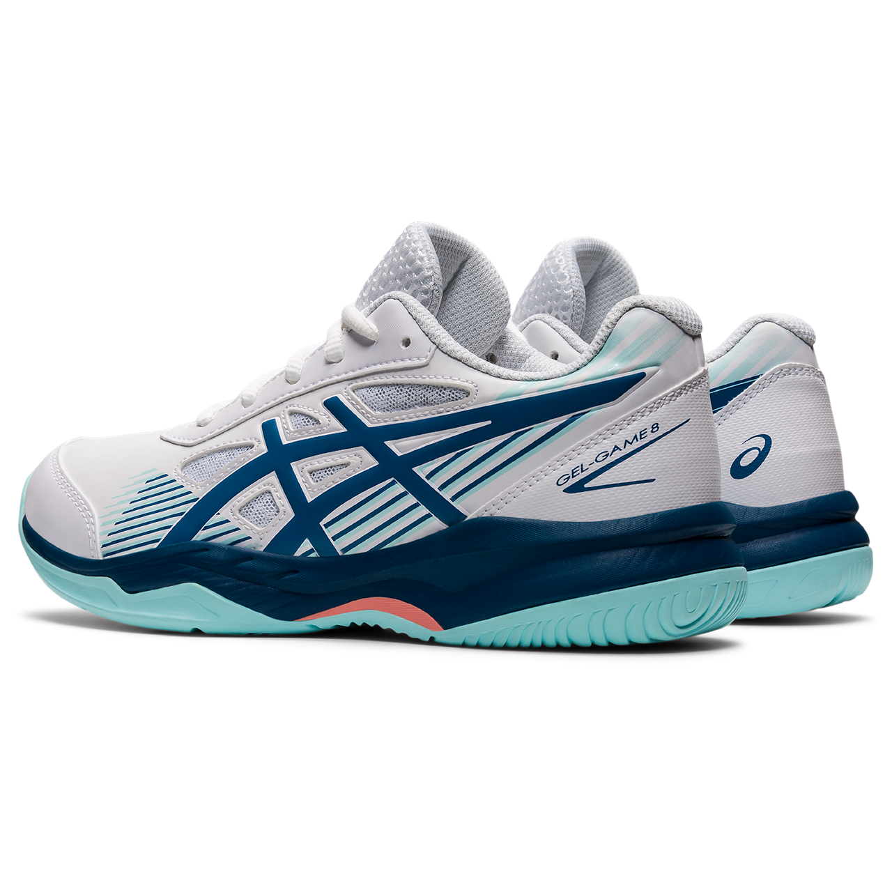 Gel Game 8 Junior Kids Tennis Shoe