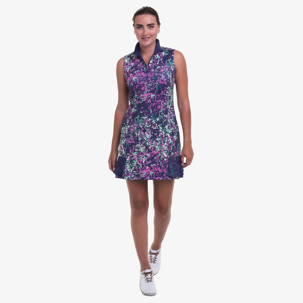 Hope Springs Eternal Collection: Sunshine Ditsy Floral Print Sleeveless Dress