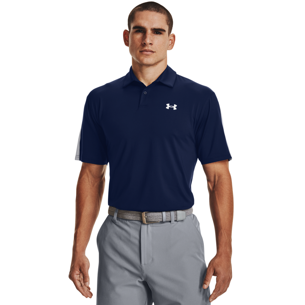 UA T2G Blocked Men's Short Sleeve Golf Polo Shirt