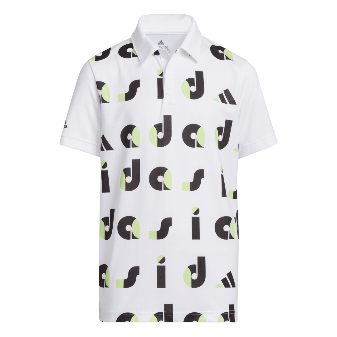 Junior Boys Graphic Print Polo Shirt