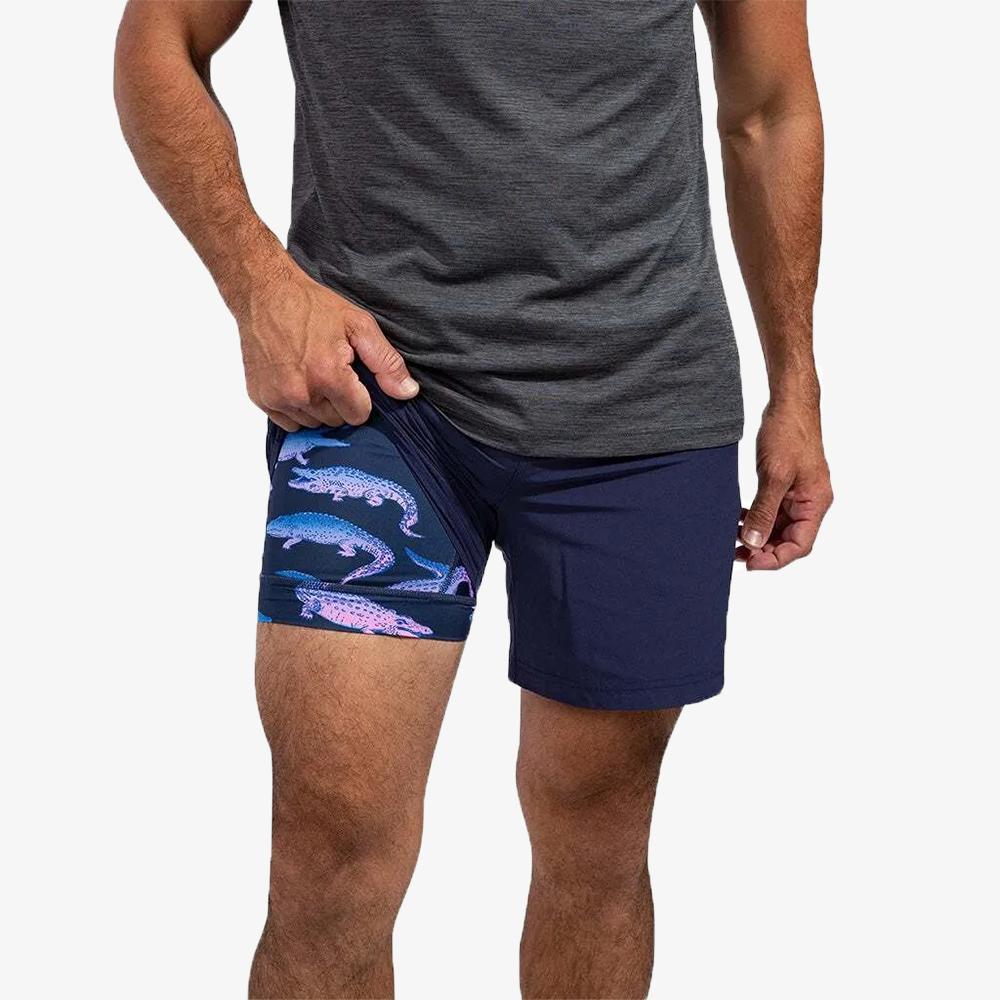 The Everglades Compression Lined 7" Short