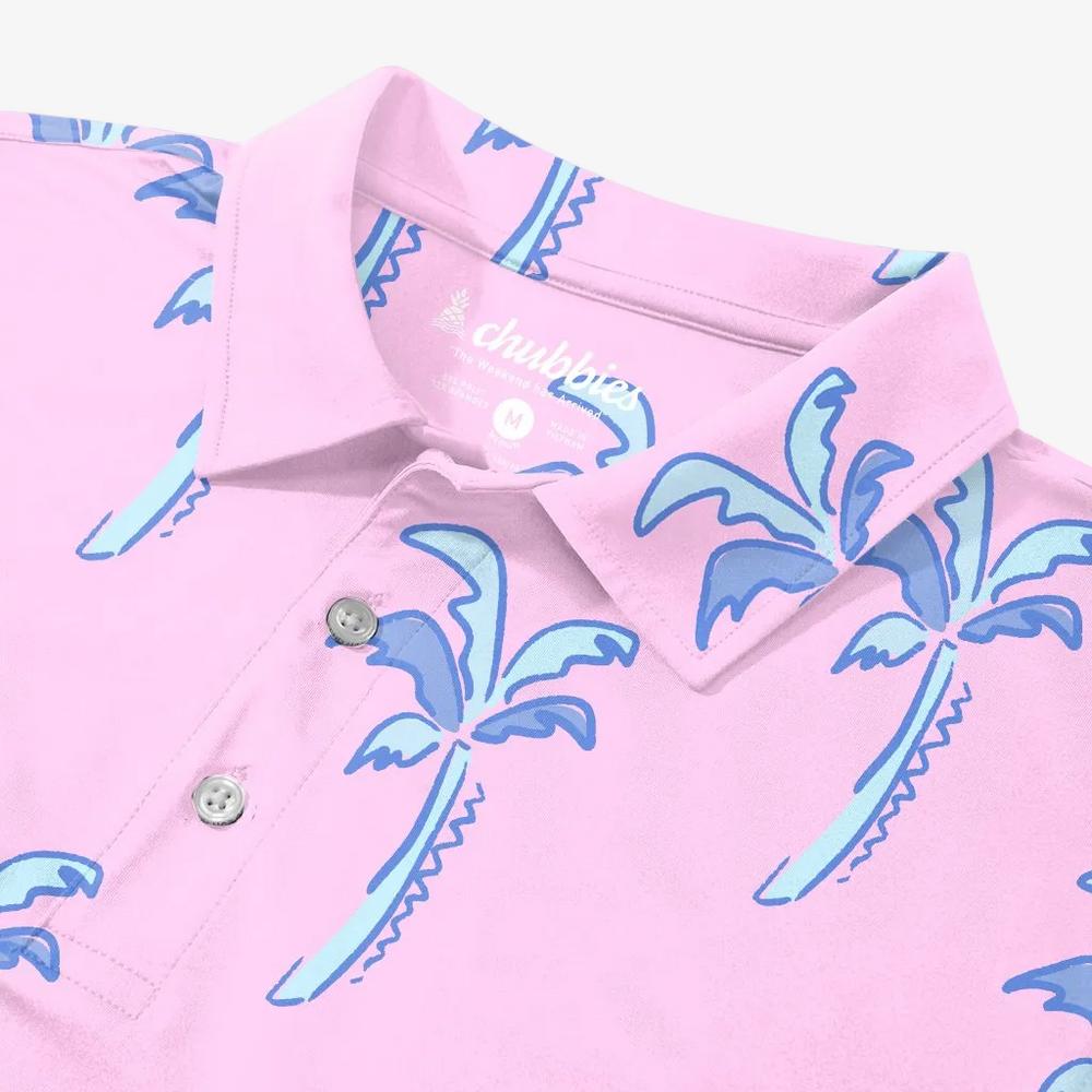The Pinky Palms Performance Polo