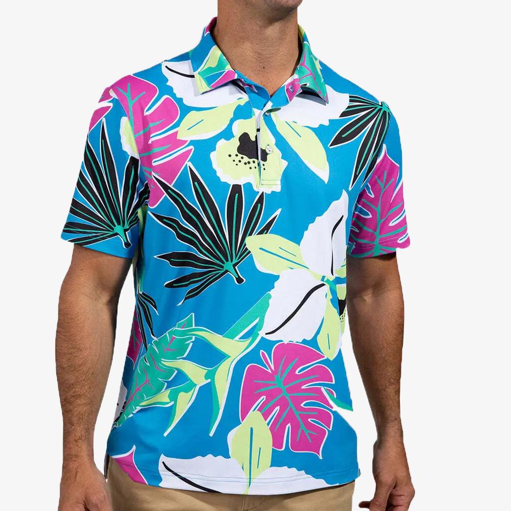 The Paradise Putt Performance Polo