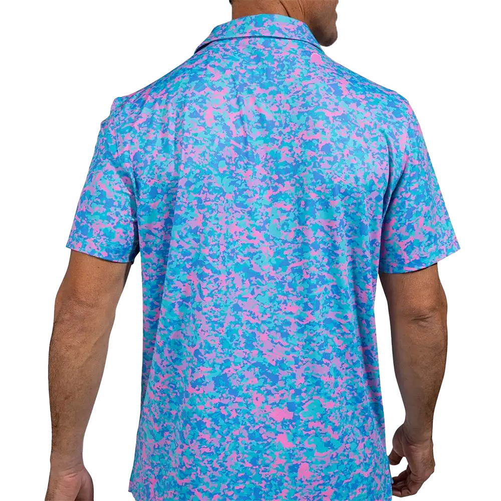The Cotton Candies Performance Men's Short Sleeve Golf Polo Shirt