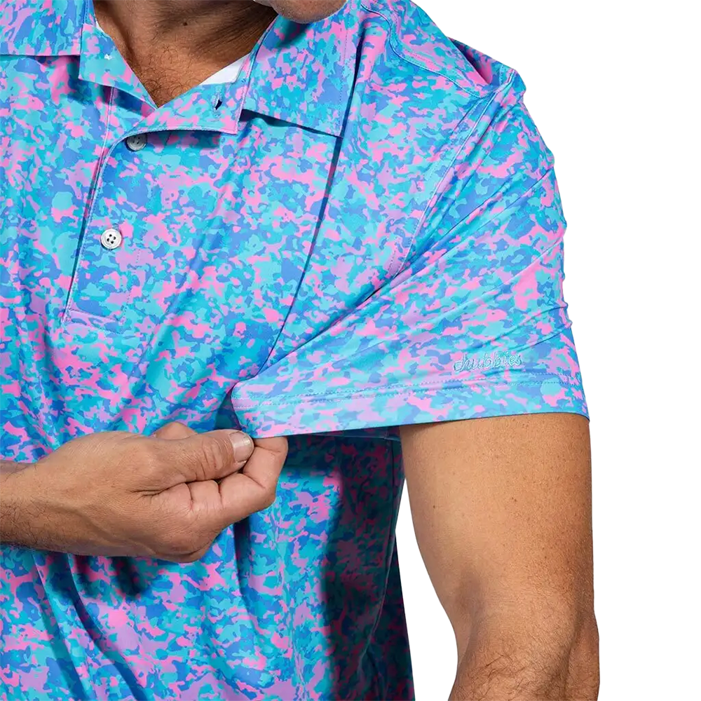 The Cotton Candies Performance Men's Short Sleeve Golf Polo Shirt
