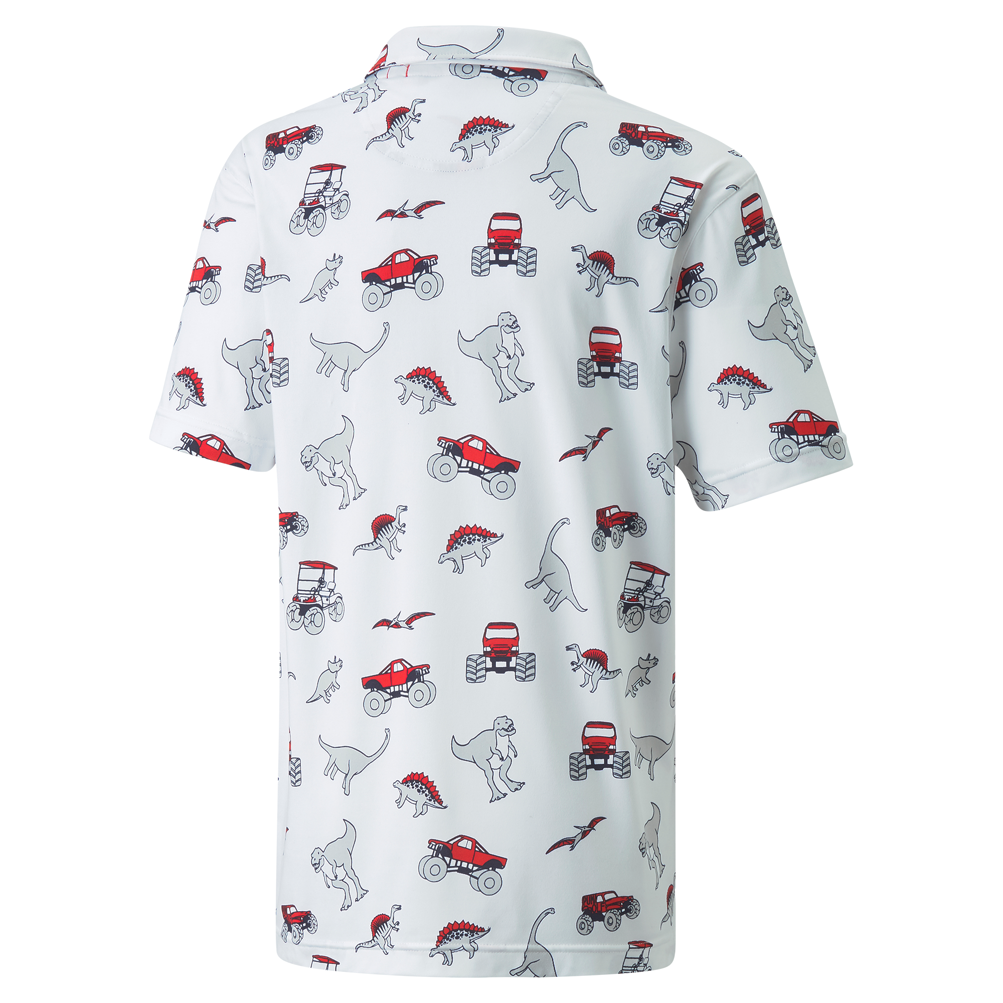 Boys CLOUDSPUN Dino-Mite Golf Polo