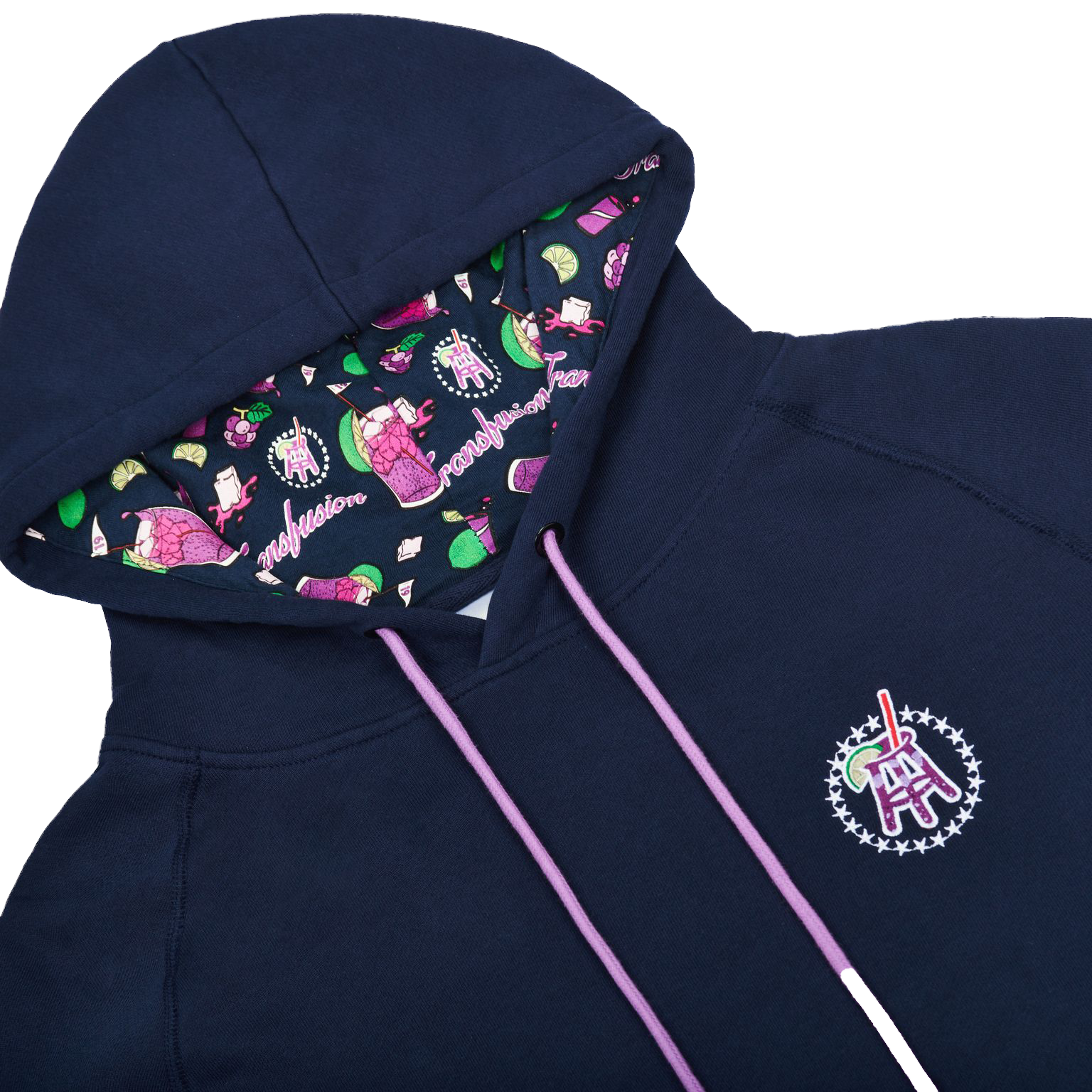 Transfusion Printed Hoodie