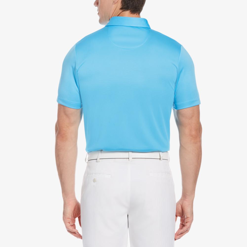 Amplified Space Dye Short Sleeve Golf Polo Shirt