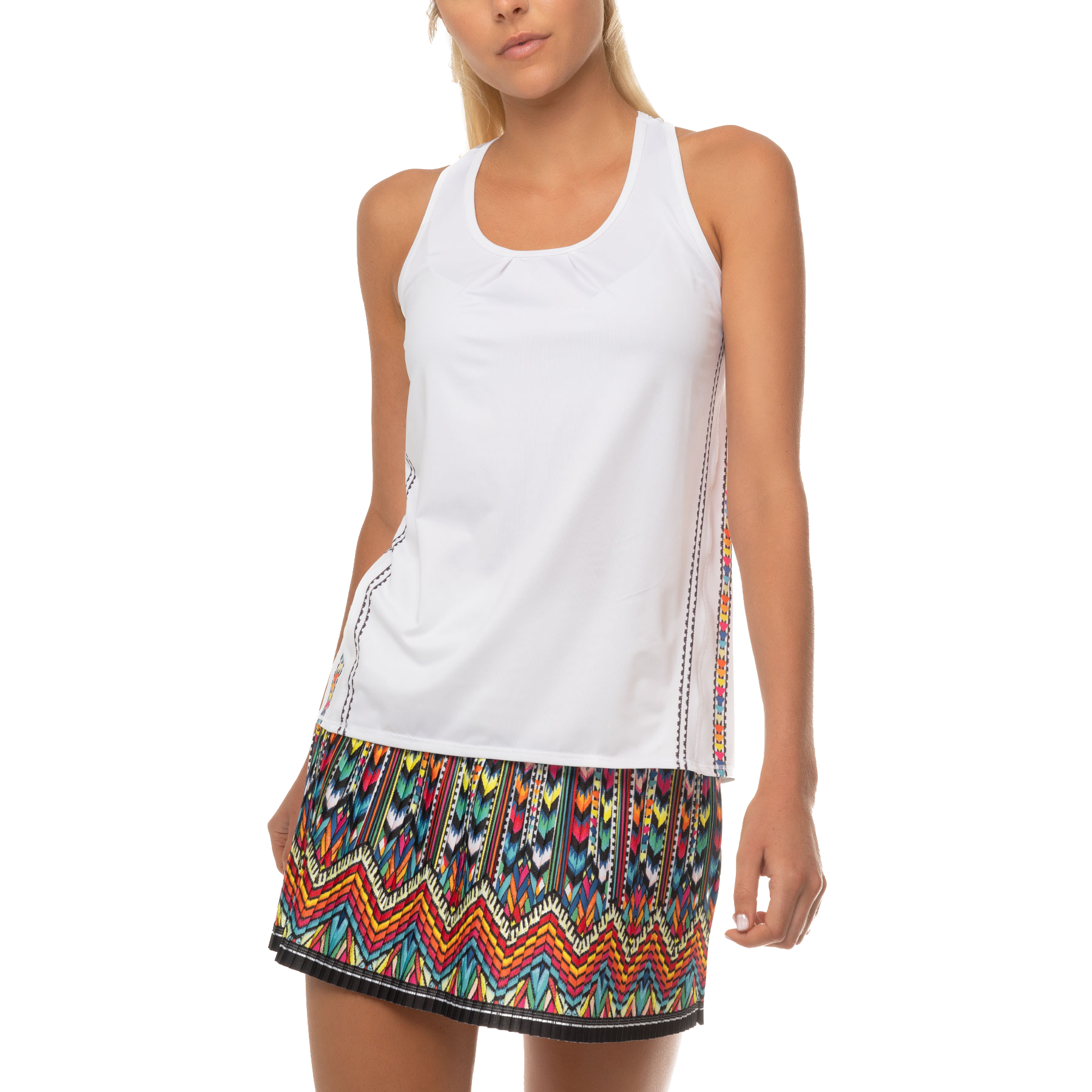Chan Chan Stripe Racerback Tank Top