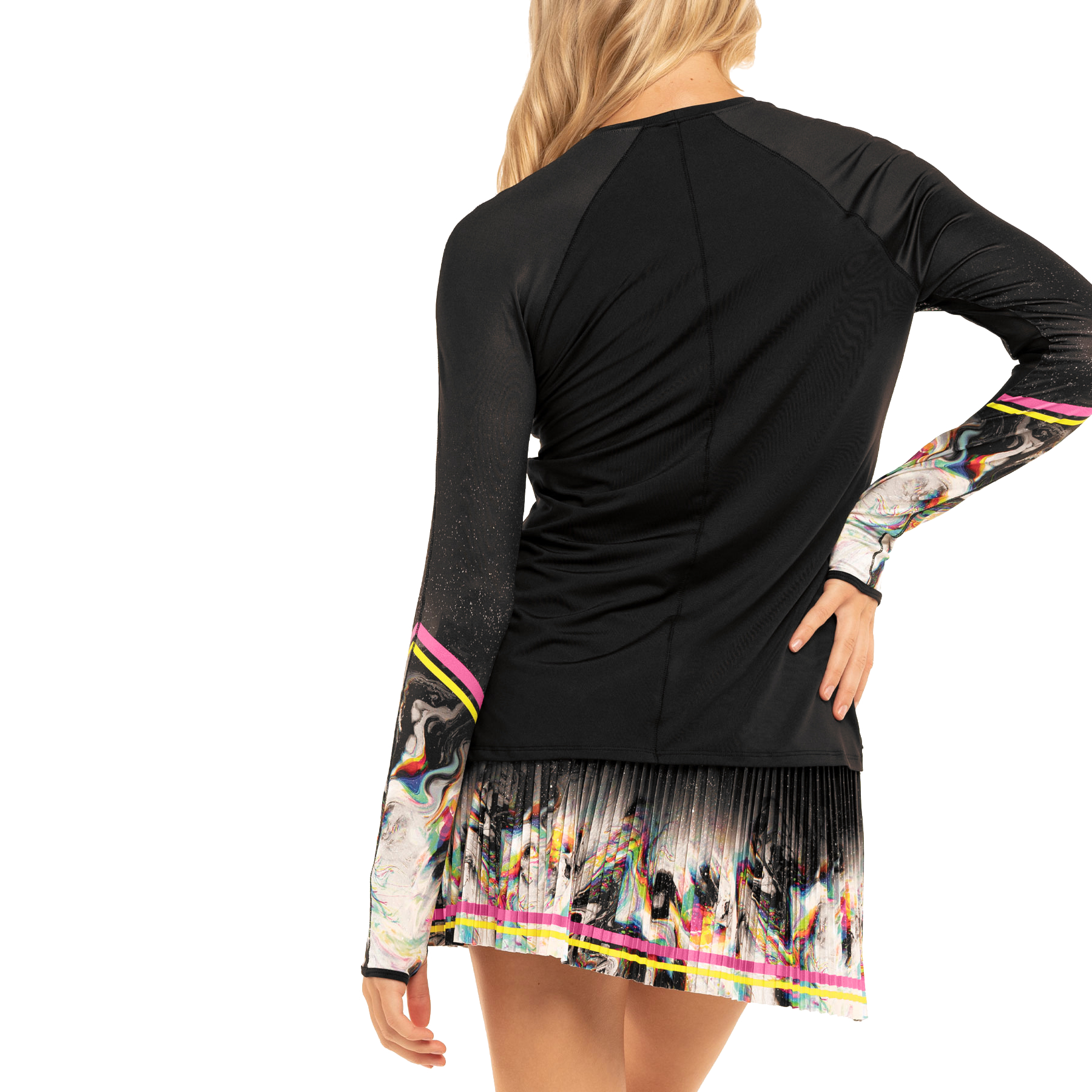 Vaporwave Long Sleeve Sun Top