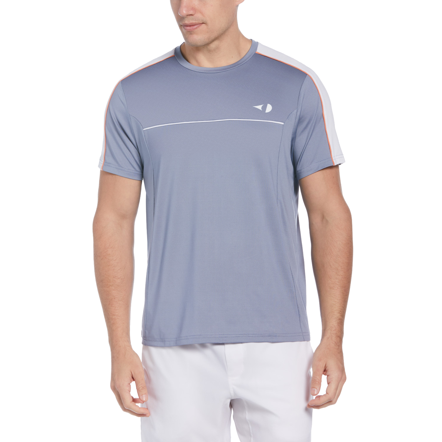 Color Block Men's Crew Neck Tee Shirt