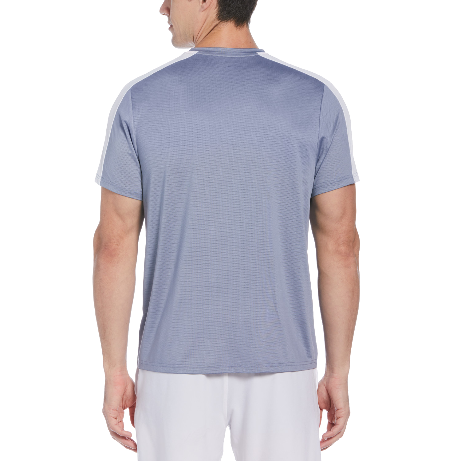 Color Block Men's Crew Neck Tee Shirt