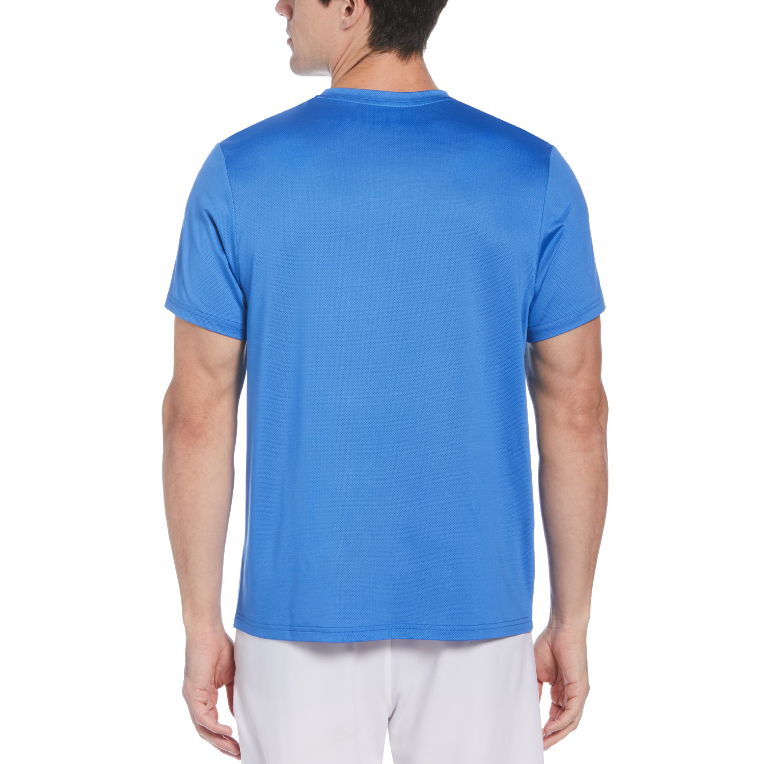 Linear Chest Printed Men's Short Sleeve Tee Shirt