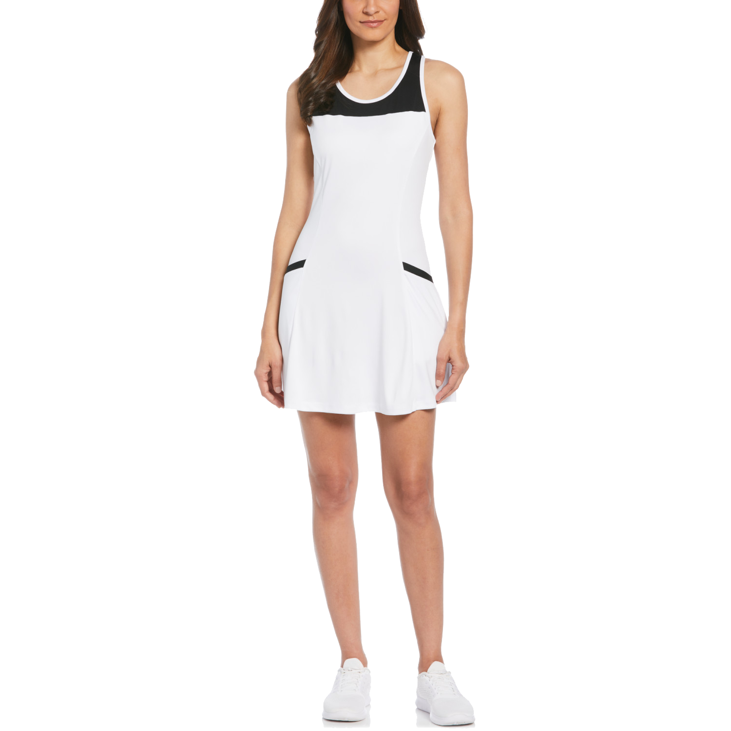 Grand Slam Essential Sleeveless Mesh Tennis Dress | PGA TOUR Superstore